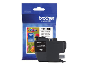 BROTHER MFC-J491DW SD YLD BLACK INK LC3011BK