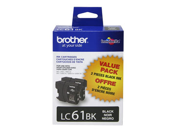 BROTHER MFC-6490CW 2PK SD YLD BLACK INKS LC612PKS