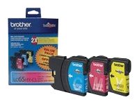 BROTHER MFC-6490CW HI THREE COLOR MULTIPACK LC653PKS