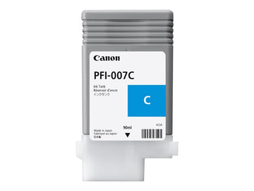 CANON IMGPROGRAF IPF670E PFI007 SD CYAN INK 2144C001
