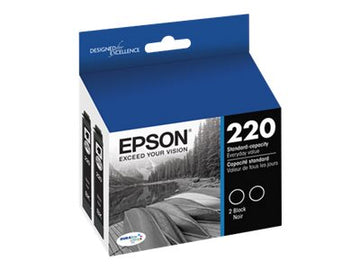 EPSON WORKFORCE 2630 2PK SD YLD BLACK INKS T220120D2