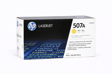 HP COLOR LASERJET M551N 507A SD YELLOW TONER CE402A