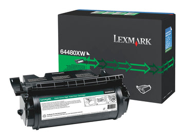 LEXMARK X644E-BID XH RECOND BLACK TONER 64480XW
