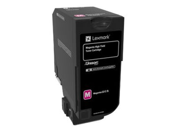 LEXMARK CS725DE HI YLD MAGENTA TONER 74C0H30