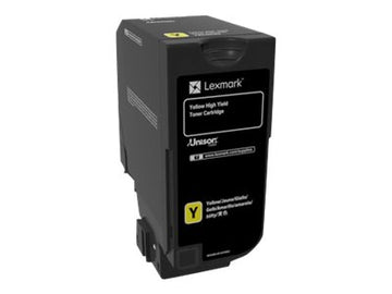 LEXMARK CS725DE HI YLD YELLOW TONER 74C0H40