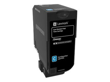 LEXMARK CS720DE SD YLD CYAN TONER 74C0S20