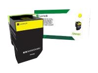 LEXMARK CX410E GSA HI TAA RETURN YELLOW 80C0HYG
