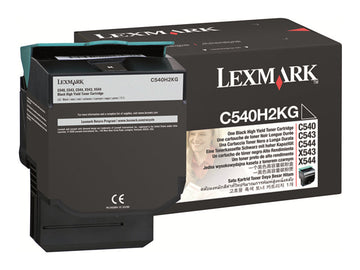 LEXMARK C540N HI YLD BLACK TONER C540H2KG