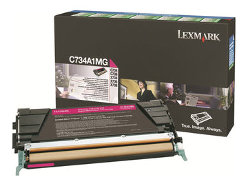 LEXMARK C734N SD RETURN PROG MAGENTA C734A1MG