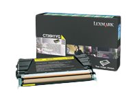 LEXMARK C736DN HI RETURN PROG YELLOW C736H1YG