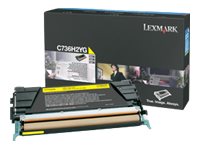 LEXMARK C736DN HI YLD YELLOW TONER C736H2YG