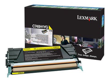 LEXMARK C748E HI RETURN PROG YELLOW C748H1YG