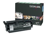 LEXMARK T650N/X651 HI RETURN PROG BLACK T650H11A