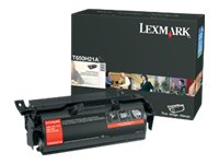 LEXMARK T650H21A Black High Yield Toner 25k
