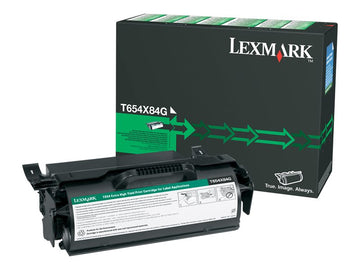 LEXMARK T654X84G Black Extra High Yield Toner for Labels 36k