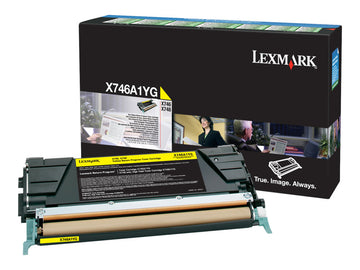 LEXMARK X746DE SD RETURN PROG YELLOW X746A1YG