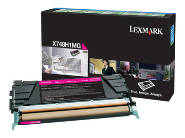 LEXMARK X748H1MG Magenta High Yield Toner 10k