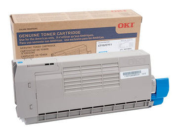 OKIDATA C711DN SD YLD CYAN TONER 44318603