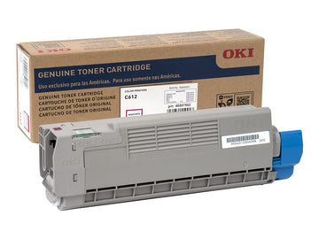 OKIDATA C612N SD YLD MAGENTA TONER 46507502