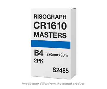 RISOGRAPH CR1610 B4 2PK 270MM X 93M MASTERS S2485
