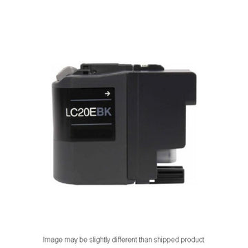 REPL BROTHER LC20E SUPER HI BLACK INK RPLBRLC20EBK