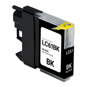 REPL BROTHER LC61 SD YLD BLACK INK RPLBRLC61BK