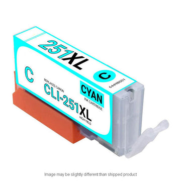 REPL CANON 6449B001 CLI251XL HI CYAN INK RPLCN6449B001