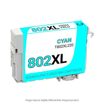 REPL EPSON T802XL220 HI YLD CYAN INK RPLEPT802XL220
