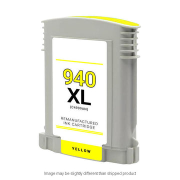 REPL HP C4909AN #940XL HI YELLOW INK RPLHPC4909AN