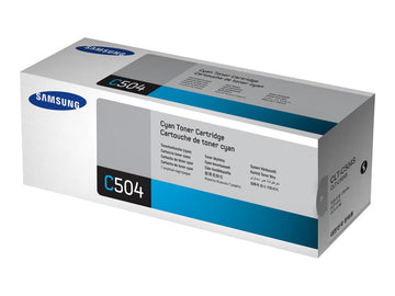 SAMSUNG CLP415NW SD YLD CYAN TONER CLTC504S