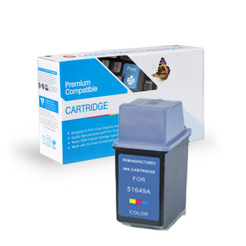 SW PREM HP DESKJET 350C LQ-#49 SD TRI COLOR INK SWR51649