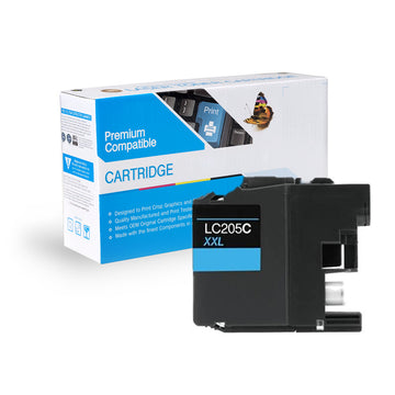 SW PREM BRT MFC-J4320DW LQ-XH YLD CYAN INK SWRLC205C
