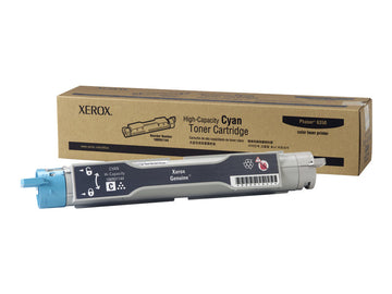 XEROX PHASER 6350 HI YLD CYAN TONER 106R01144