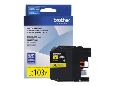 BROTHER MFC-J4410DW HI YLD YELLOW INK LC103Y