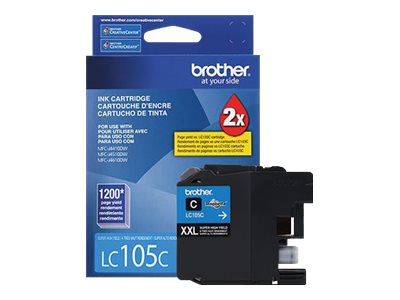 BROTHER MFC-J4410DW XH YLD CYAN INK LC105C
