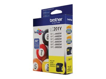 BROTHER MFC-J460DW SD YLD YELLOW INK LC201Y