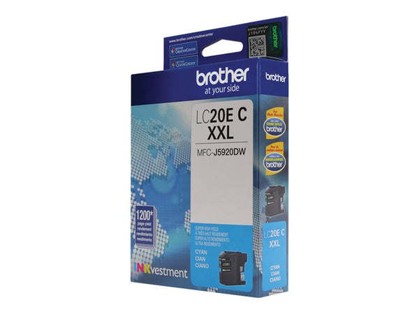 BROTHER MFC-J5920DW SUPER HI CYAN INK LC20EC