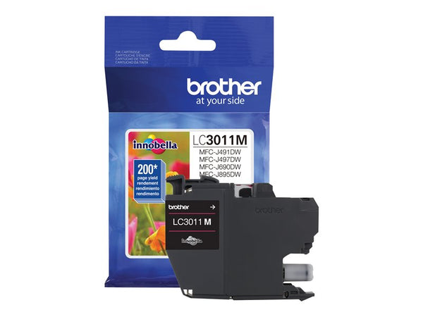 BROTHER MFC-J491DW SD YLD MAGENTA INK LC3011M