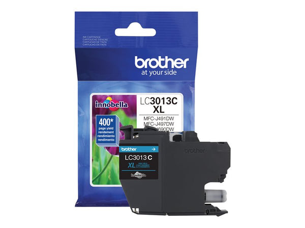 BROTHER MFC-J491DW HI YLD CYAN INK LC3013C