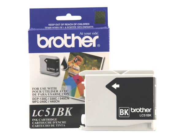 BROTHER MFC-240C SD YLD BLACK INK LC51BK