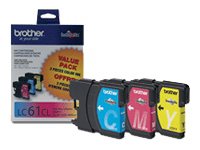 BROTHER MFC-6490CW SD THREE COLOR MULTIPACK LC613PKS