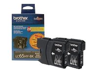 BROTHER MFC-6490CW 2PK HI YLD BLACK INKS LC652PKS