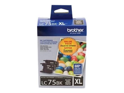 BROTHER MFC-J6510DW 2PK HI YLD BLACK INKS LC752PKS