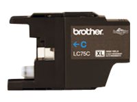 BROTHER MFC-J6510DW HI YLD CYAN INK LC75C