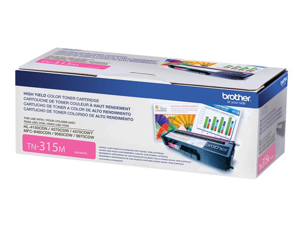 BROTHER HL-4150CDN HI YLD MAGENTA TONER TN315M