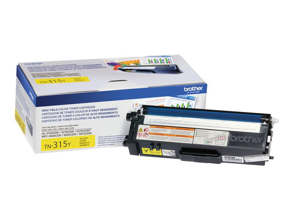 BROTHER HL-4150CDN HI YLD YELLOW TONER TN315Y