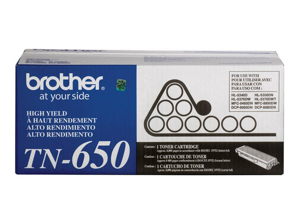 BROTHER HL-5340D HI YLD BLACK TONER TN650