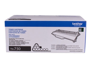 BROTHER TN-750 Black High Yield Toner 8k