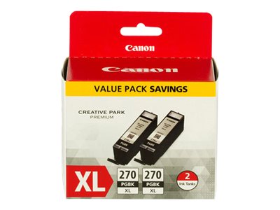 CANON PIXMA MG5720 2PK PGI270XL HI PGMT BLK 0319C005