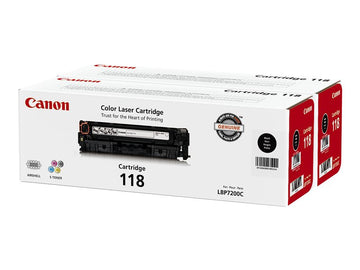 CANON IMAGECLS MF8350CDN 2PK CRG118  BLACK TONERS 2662B004